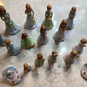 Growing up girl figurines by Enesco
